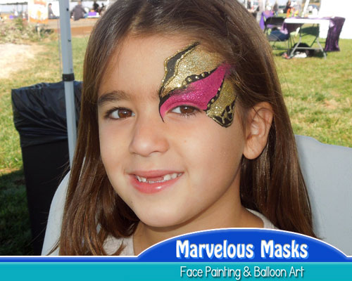 Mardi Gras Face Painting