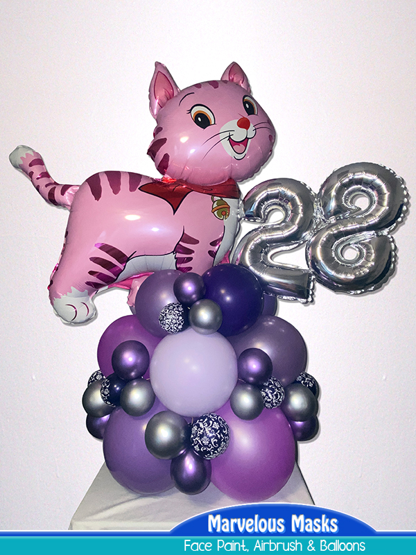 Pretty Kitty Centerpiece Balloon