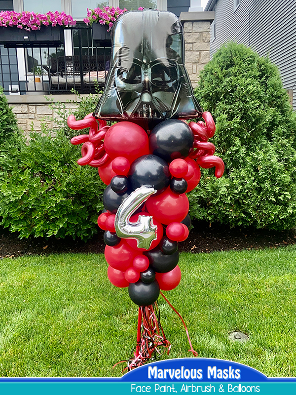 Darth Vader Balloon Pole