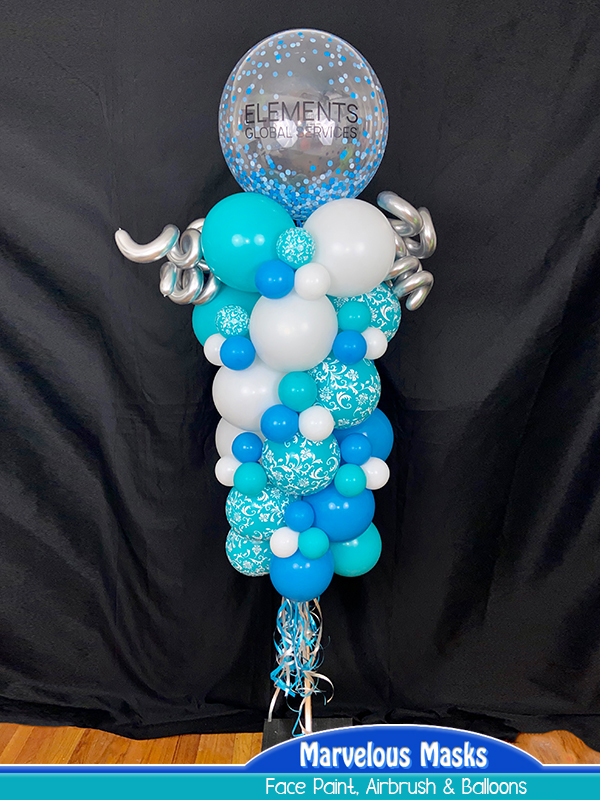 Custom Garland Balloon Pole