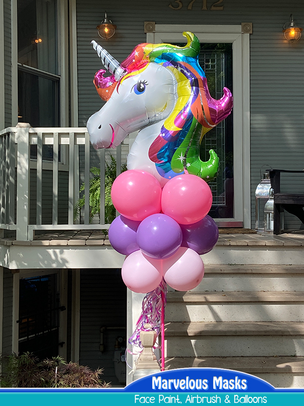 Unicorn Balloon Pole