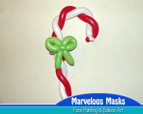 Candycane Balloon