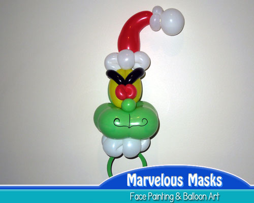 Grinch Hairband Balloon