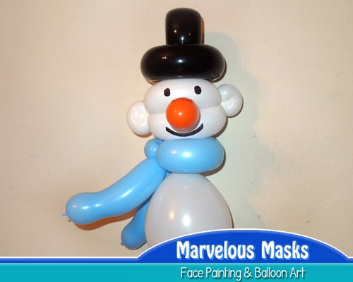 Snowman Balloon