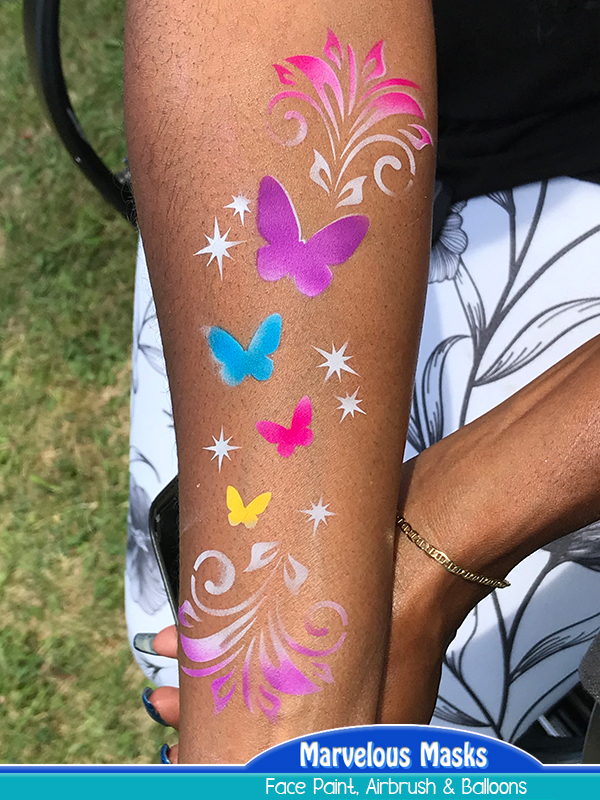 Butterfly Airbrush Tattoo