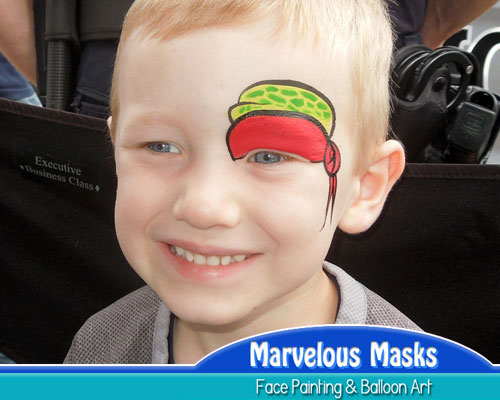 Ninja Turtle Eye Fast Chicago Face Painting