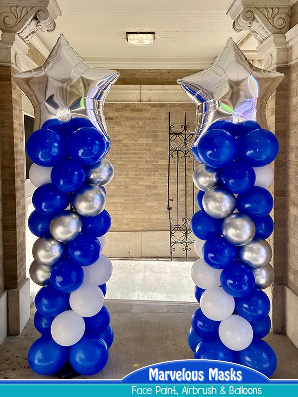 Star Balloon Columns