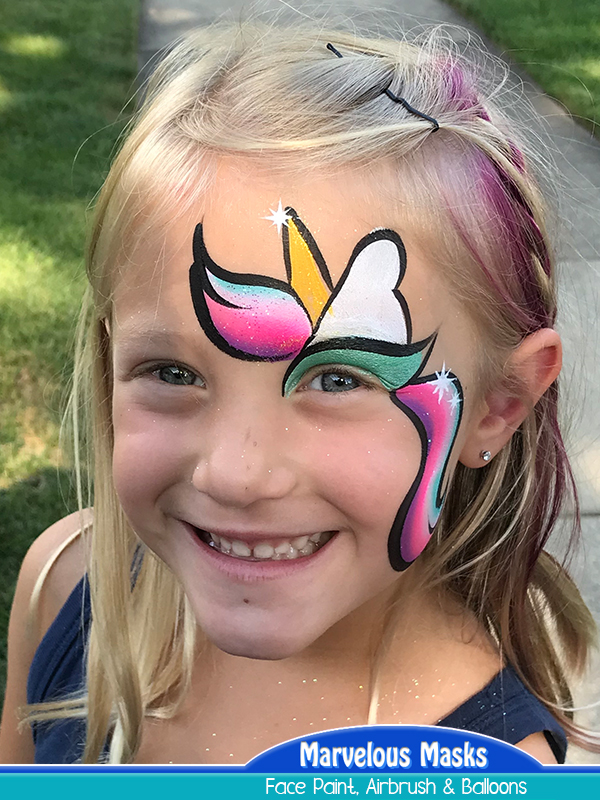 Unicorn Eye Face Paint