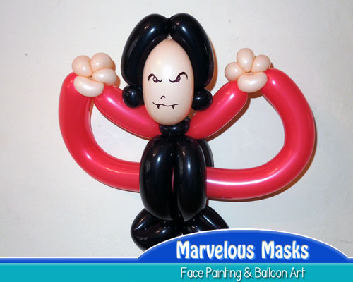 Vampire Halloween Balloon