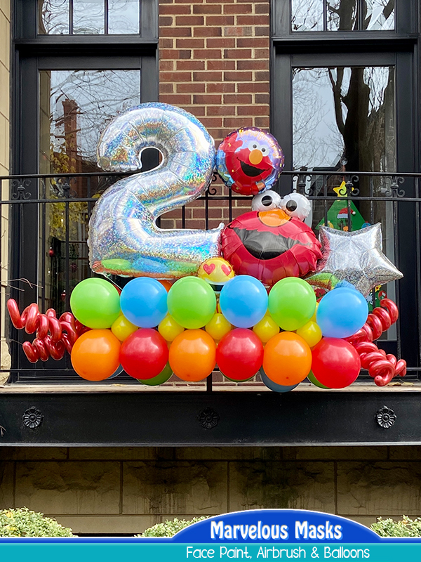 Elmo Balloon Marquee