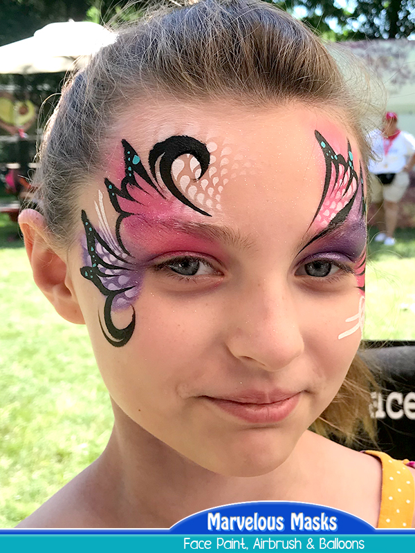 Fast Detailed Face Painting