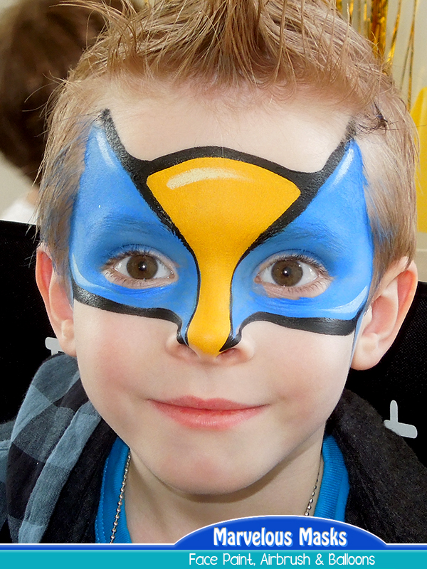 Wolverine Face Painting