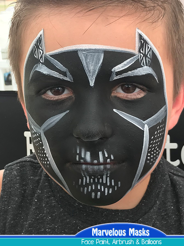 Black Panther Face Painting