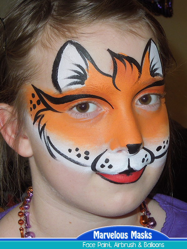 Fox Face Painting