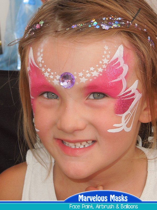 Star Fairy Face Painting