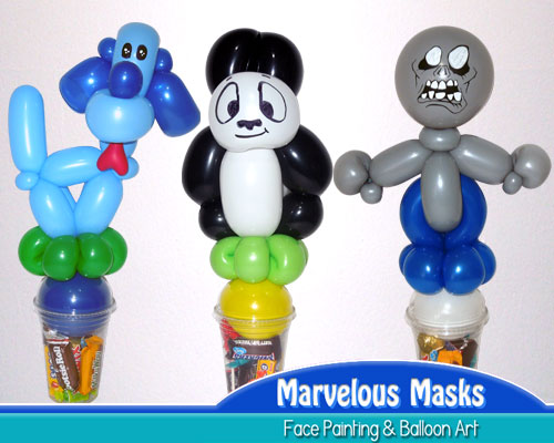Candy Cup Balloon Animals
