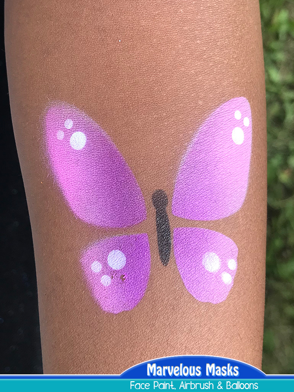 Butterfly Airbrush Tattoo