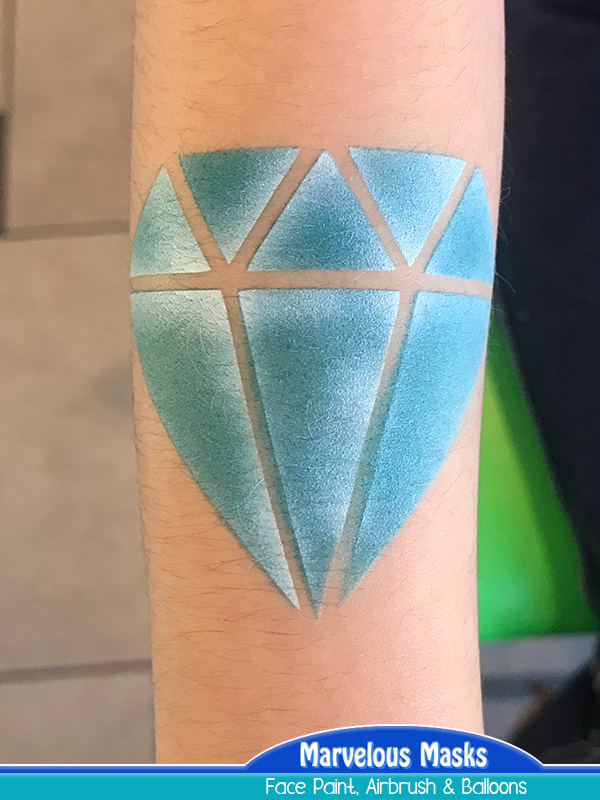 Diamond Airbrush Tattoo