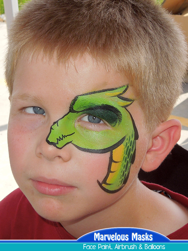 Dragon Eye Face Paint