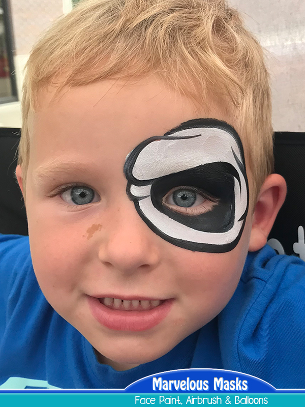 Skull Eye Face Paint