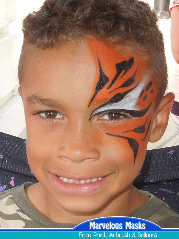 Tiger Eye Face Paint