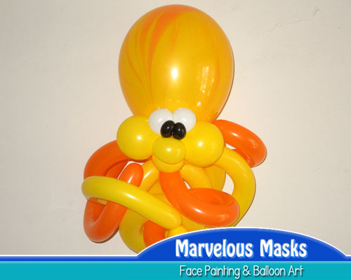 Cheeky Octopus Balloon